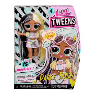 LOL Surprise Tweens Fashion Doll Darcy Blush with 15 Surprises