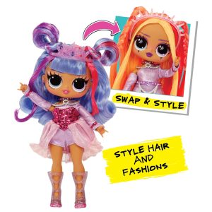 LOL Surprise Tweens Surprise Swap Buns-2-Braids Bailey Fashion Doll with 20+ Surprises