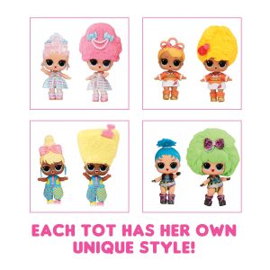 LOL Surprise Squish Sand Magic Hair Tots- with Collectible Doll, Squish Sand Dolls