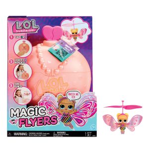 LOL Surprise Magic Flyers: Flutter Star – Hand Guided Flying Doll